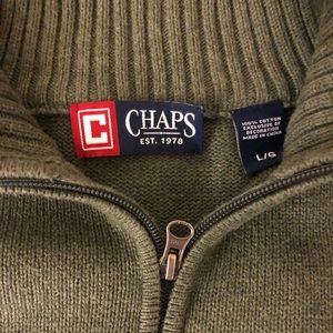 Chaps Quarter Zip Pullover